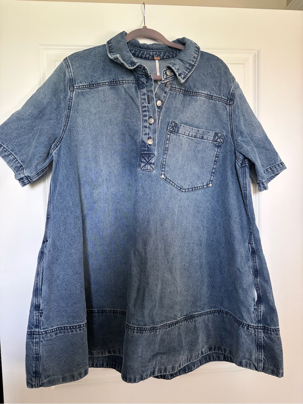 Free People Denim Tunic/Dress
